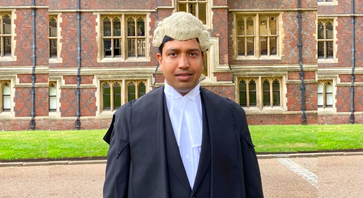 মেহেরপুরের কৃতি সন্তান, জাহাঙ্গীর ফাত্তাহ এর লন্ডন থেকে ব্যারিস্টার অ্যাট ল ডিগ্রী অর্জন।